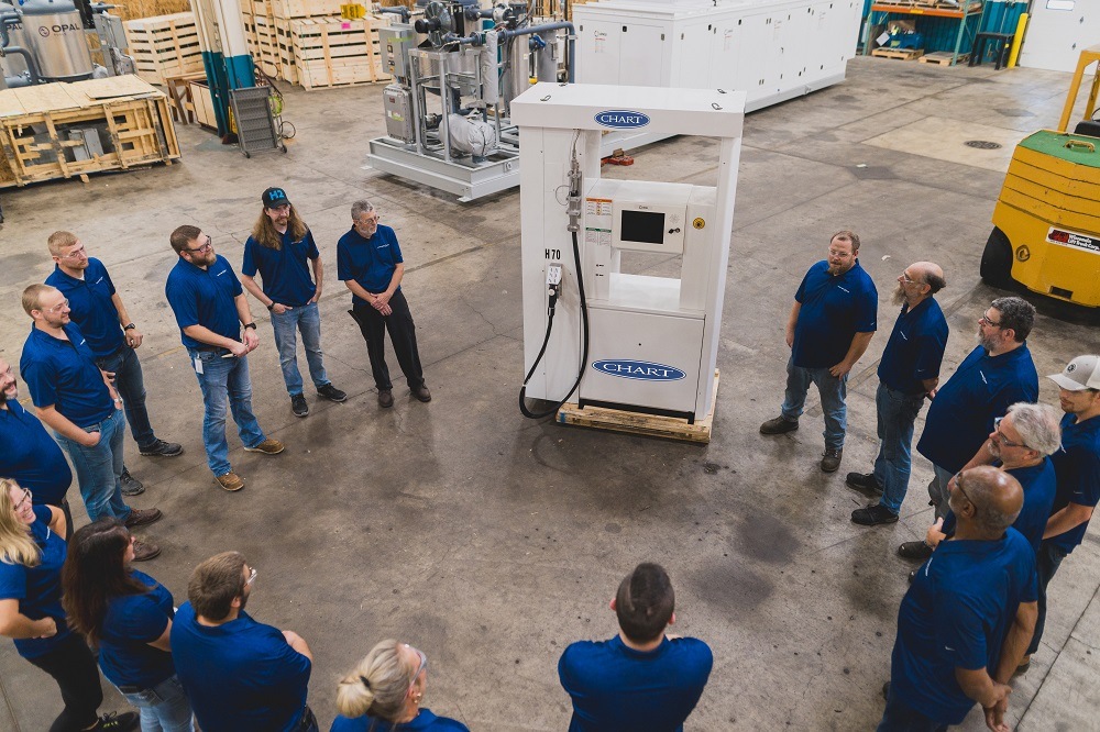 Angi Energy Hydrogen Dispenser Warehouse